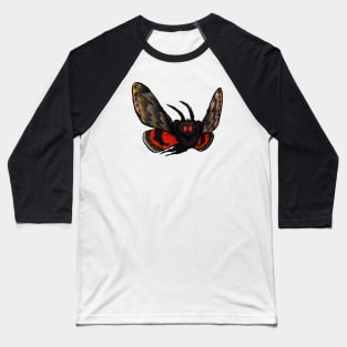 Underwing Mothman Baseball T-Shirt